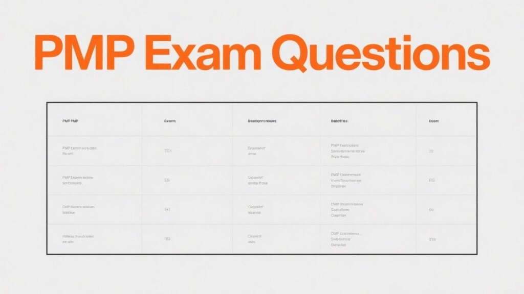 PMP Exam Questions：Detailed explanations of question types and outcome assessments to help you prepare for the exam efficiently