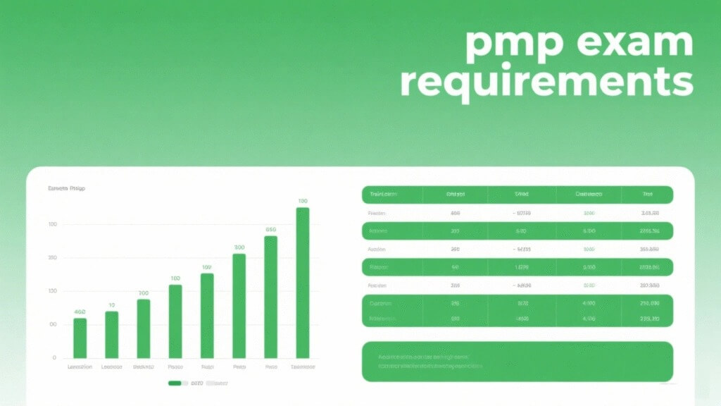 What are the pmp exam requirements? Education, experience, training requirements